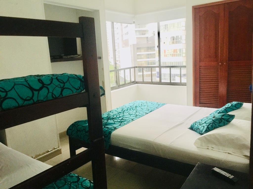 Alcoba Auxiliar Apartamento 702am Dos Alcobas Edificio Cartagena Escape Plaza