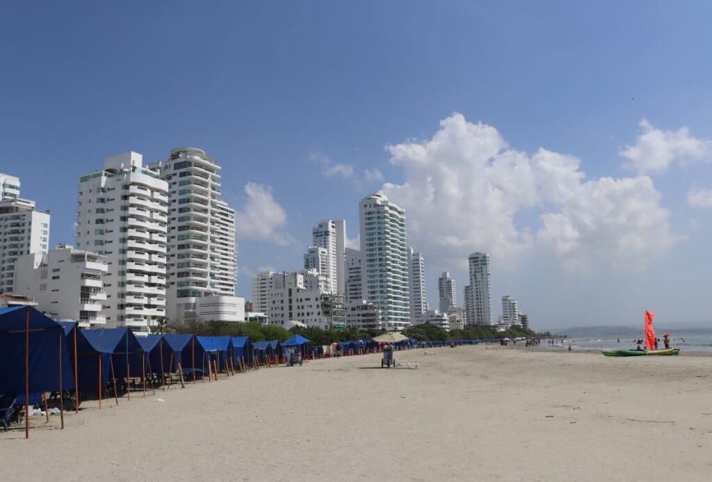 Playas del Hospital de Bocagrande
